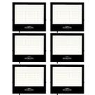 Kit 6 Refletor de Led Slim 150W Blumenau Preto Bivolt