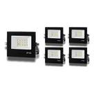Kit 6 Refletores LED 50W Ultraluz Alto Desempenho e Durabilidade