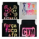 Kit 6 Regatas Plus Size Fitness Academia Gg - G1