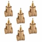 Kit 6 - Registro de Gaveta Base 1.1/2" POL - Docol