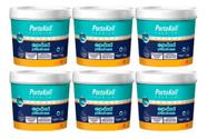 Kit 6 Rejunte Epóxi Piscinas Sauna 1kg Portokoll Azul Cobalto