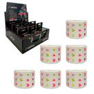 Kit 6 Rolos - aKTive Sport - Corações - 5 cm X 5 m