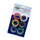 Kit 6 Rolos Fita Isolante Anti-Chama Colorida 5m X 19mm Kit 6 Rolos Fita Isolante Anti-Chama Colorida 5m X 19mm