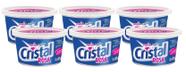 kit 6 Sabão Pasta Rosa Cristal Multiuso Pote 500g