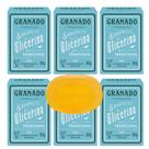 Kit 6 Sabonete Phebo Granado Glicerina Tradicional Vegetal Natural Emoliente em Barra 100g