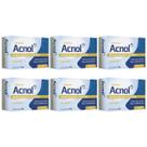 Kit 6 Sabonetes Acnol Arte Nativa 90g para Pele Oleosa Acneica Cravos e Espinhas Uso Diário Limpeza Profunda Controle da Oleosidade