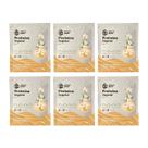 Kit 6 Sache Proteina Vegetal 21g Proteina Baunilha 30g Vegano Ocean Drop
