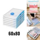 Kit 6 Saco À Vácuo 60X80 Organizador Edredom Cobertor Roupa