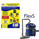 Kit 6 Sacos Aspirador de Pó Electrolux - Flex S (2177)