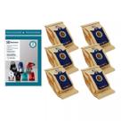 Kit 6 Sacos Descartáveis para Aspirador Electrolux Equipt EQP20