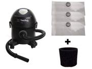 Kit 6 Sacos Descartável Aspirador Pó Lavor Wash Power Duo + Filtro Motor