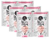 Kit 6 Sal Rosa Do Himalaia Iodado Fino Br Spices Sachê 250g