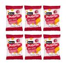Kit 6 salgadinho sabor presunto c/ milho e quinoa 25g belive