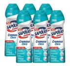 kit 6 SAPOLIO RADIUM CREMOSO CLORO BOMBRIL 250ML kit 6 SAPOLIO RADIUM CREMOSO CLORO BOMBRIL 250ML