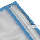 Kit 6 Saquinho Saco Zíper Bebe Maternidade Organizador Azul Kit 6 Saquinho Saco Zíper Bebe Maternidade Organizador Azul