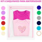 Kit 6 Saquinhos Organizadores Nécessaire Envelope Multiuso P/ Mala Bebê Viagem Com Zíper de Plástico
