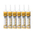 Kit 6 Selante Acrílico P/ Trincas Fechatrinca Fissura 400g