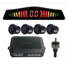 Kit 6 Sensor Estacionamento Ré c/ display Preto 22mm + serra copo