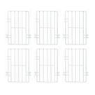 KIT - 6 Separadores Cesto Nextgen Branco - Metalfrio KIT - 6 Separadores Cesto Nextgen Branco - Metalfrio