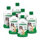 Kit 6 Shampoo e Condicionador Kelldrin Clorexidina 500ml