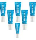 Kit 6 Silicone Acético de Vedação Incolor 50g Cibra Flex