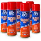 Kit 6 Silicone Aerosol Multiuso Impermeabilizantes Car 80 Silicone Spray 300ml