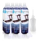 kit 6 Silicone Lubrificante Esteiras Elétrica Jac 1 Litro + Frasco Vazio