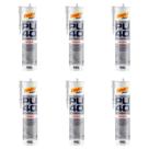 Kit 6 Silicone Selante PU 40 Cinza 400g - Mundial Prime