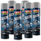 Kit 6 Silicones Aerossol Multiuso Perfumado Aqua Proauto 321ml