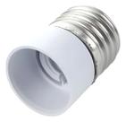 Kit 6 Soquete Adaptador De Lampada Bocal E27 Para E14 Branco