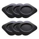 Kit 6 Sousplats Decorativos Prato Base para Mesa Posta, Almoço e Jantar