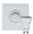 kit 6 Spot Embutir Rente Orientável + 6 Led 3w Gu10 Mini Mr11 branco quente St072 kit 6 Spot Embutir Rente Orientável + 6 Led 3w Gu10 Mini Mr11 branco quente St072