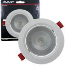 Kit 6 Spot Led Redondo 7w Branco Neutro 4000k Bivolt Morno