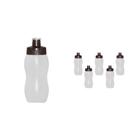 Kit 6 Squeezes Wave 250Ml Tampa Fibra Coco Green