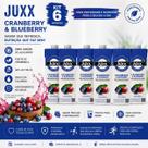 Kit 6 Sucos Juxx Cranberry Blueberry Zero Adição de Açúcares 1L Cada Kit 6 Sucos Juxx Cranberry Blueberry Zero Adição de Açúcares 1L Cada