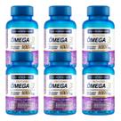 Kit 6 Suplemento Vitamina Ômega 3 1000mg 60Cps - Catarinense