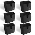 Kit 6 Suportes Porta Guardanapo de Mesa para Restaurantes Lancherias UZ Slim Pretos Kit 6 Suportes Porta Guardanapo de Mesa para Restaurantes Lancherias UZ Slim Pretos