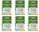 Kit 6 Supra Vitamina K2 60 Cáps - Herbamed