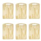 Kit 6 Tábuas de Corte Multiuso Com Alça 40x27 Cm 054 Debiasi