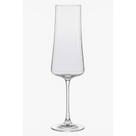KIT 6 Taça de Cristal Champanhe Bohemia 210ml - XTRA NDI