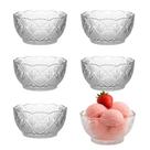 Kit 6 Taça de Sobremesa Sorvete Doces de Vidro Toffee 150ml Em Casa Tem