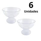 Kit 6 Taça P/sobremesa Gourmet 2,8L Acrílico Confeitaria