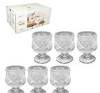 Kit 6 Taças Bebida Shot Vidro 50ml