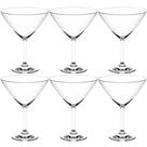 Kit 6 Taças de Cristal 210ml para Martini Coquetel Drink Margarita Dry Haus Concept