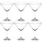 Kit 6 Taças de Cristal 210ml para Martini Coquetel Drink Margarita Dry Haus Concept