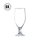 Kit 6 Taças Dunkel 280ml Original Vidro Temperado para Cerveja Drinks e Bebidas