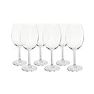 Kit 6 Taças Vinho Tinto Bordeaux Cristal Titanium 580ml Bohemia