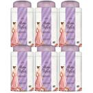 Kit 6 Talco Perfumado Alma De Flores Baunilha 100G - Memphis