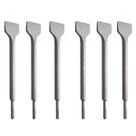 Kit 6 Talhadeiras SDS PLUS 14 x 250 x 40 mm Larga Hessen