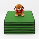 Kit 6 Tapetes Higiênicos Laváveis 70x50cm Super Absorventes até 200 Lavagens